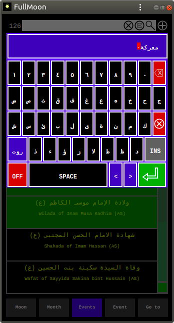 FullMoon Arabic Kb